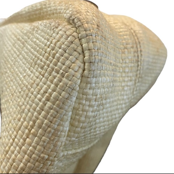 COACH Lexi Butterfly Straw Carryall Purse - Picture 14 of 15